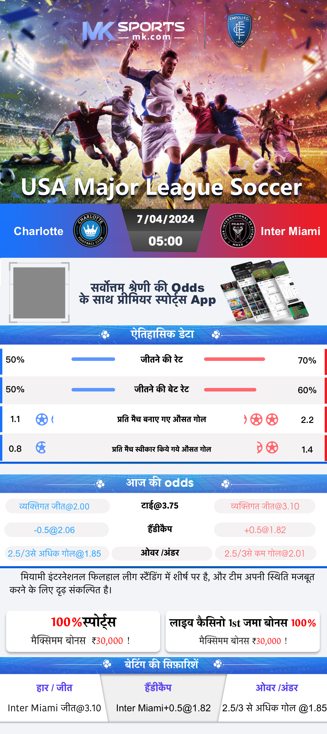 today football match timing